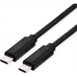 Value 11.99.9085 USB, USB 4.0 USB-C ® zástrčka, 0,5m, černý