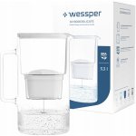 Wessper D2 Borosilicate Aquamax 3,3 l bílá – Hledejceny.cz
