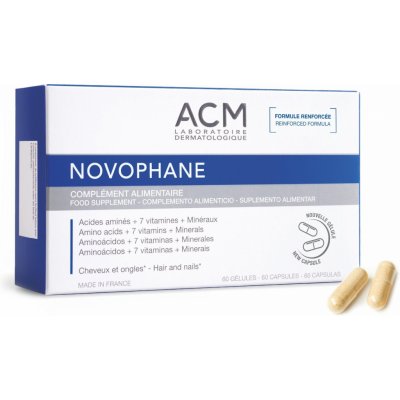 ACM NOVOPHANE Vitamíny a minerály pro podporu kvality vlasů a nehtů 60 kapslí