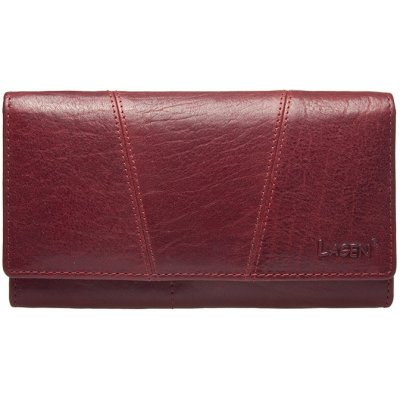 Lagen dámská peněženka kožená PWL-388/T červená RED