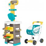 SMOBY Dětský supermarket s nákupním vozíkem – Hledejceny.cz