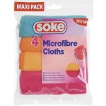 Söke Microfibre Cloths víceúčelová utěrka z mikrovlákna 30 x 30 cm 4 ks – Zbozi.Blesk.cz