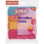 Söke Microfibre Cloths víceúčelová utěrka z mikrovlákna 30 x 30 cm 4 ks – Zboží Dáma