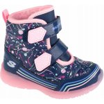 Skechers sněhule Power Paint 302653N NVMT Tmavomodrá – Zboží Dáma