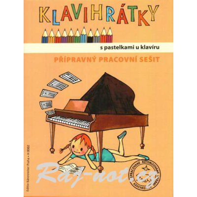 Klavihrátky přípravný pracovní sešit pro klavír od Oplištilová Iva, Hančilová Zuzana – Sleviste.cz