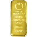 Münze Österreich zlatý slitek 500 g