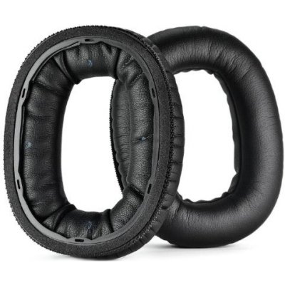 eses náušníky pro sluchátka Marshall Monitor II černé kožené – Zboží Mobilmania