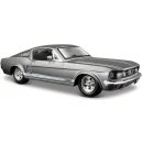 Maisto Ford Mustang GT 1967 custom šedá 1:24