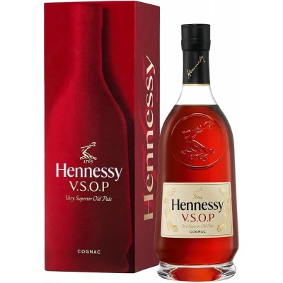 Hennessy VSOP 40% 0,7 l (dárkové balení 1 sklenice) – Zboží Mobilmania