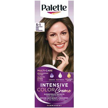 Palette Intensive Color Creme barva na vlasy ledový světle hnědý 5-1