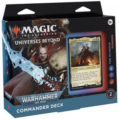 Wizards of the Coast Magic The Gathering Universes Beyond Warhammer 40,000 The Ruinous Powers – Zbozi.Blesk.cz