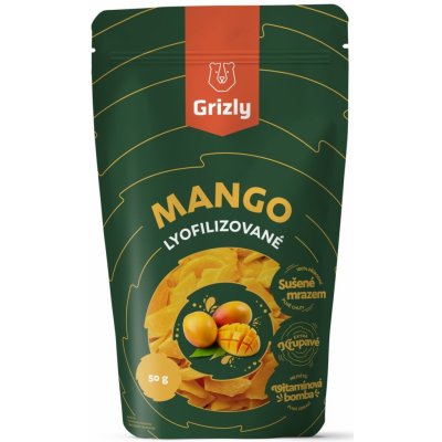 GRIZLY Mango lyofilizované 50 g – Zboží Mobilmania
