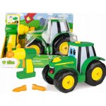 TOMY Traktor John Deere Johnny + šroubovák – Zboží Dáma