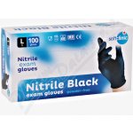 SOFTCLINIC Nitril černé nepudrované 100 ks – Zboží Dáma