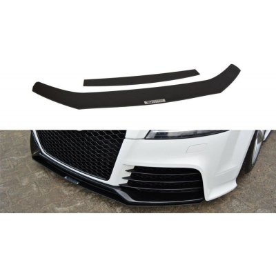 Maxton Design "Racing" spoiler pod přední nárazník pro Audi TT RS 8J, plast ABS bez povrchové úpravy, ver. 1