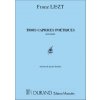 Noty a zpěvník Editions Durand Noty pro piano Trois Caprices Poétiques
