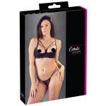 Cottelli Plus Size - vyztužená prsní podpěra (černá) – Zboží Dáma