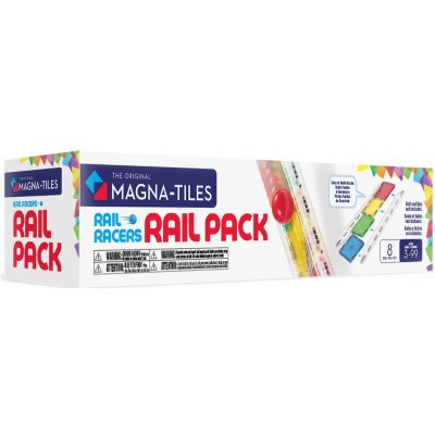 MAGNA-TILES Rail Racers Rail Pack 8 dílů – Zboží Dáma