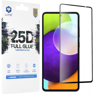 Lito 2.5D FullGlue Glass ochranné sklo pro Samsung Galaxy A52 4G/A52 5G/A52s 5G KF234532 – Zboží Živě