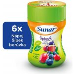 Sunárek Rozpustný nápoj jahodový 6 x 200 g – Zboží Dáma
