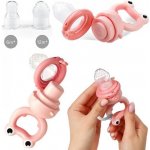 BabyOno dudlík silikon na krmení Frog pink – Zbozi.Blesk.cz