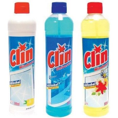 Clin čistící prostředek na sklo náhradní náplň 750 ml – Zbozi.Blesk.cz