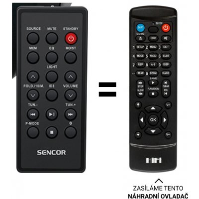 Dálkový ovladač Predátor Sencor SPT5800 – Sleviste.cz