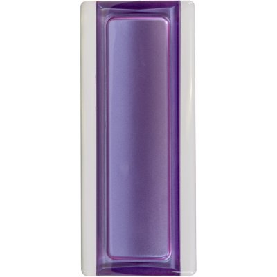 BM Skleněný zakončovací profil pro Luxfery fialový, 19 x 8 x 1 cm