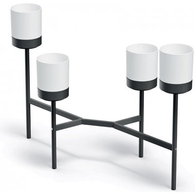 PROSPERPLAST Stojan na květiny BLOOMIE STAND bílý 54 cm – Zboží Dáma