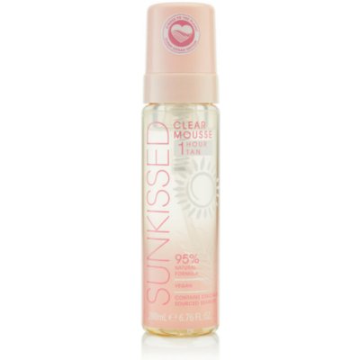 Sunkissed Clear Mousse 1 Hour Tan Clean Ocean Edition 200 ml – Zbozi.Blesk.cz