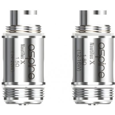 Aspire Nautilus X (XS) žhavící hlava 1,8ohm 5ks – Hledejceny.cz