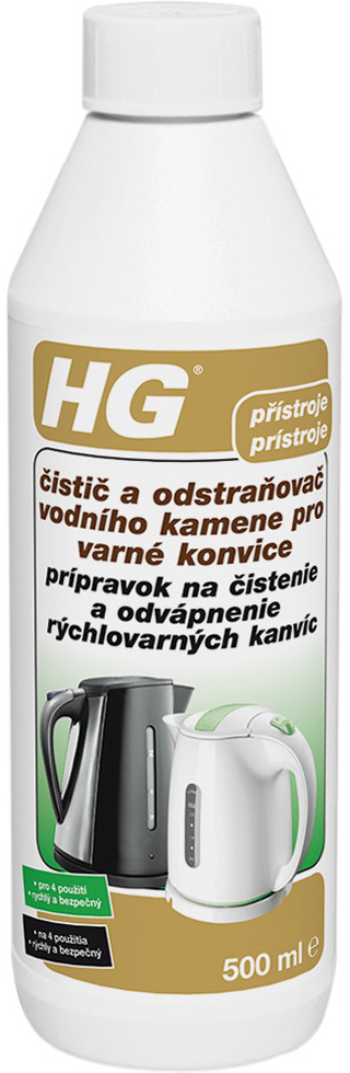 HG traňovač vodního kamene pro rychlovarné konvice 500 ml od 76 Kč -  Heureka.cz