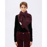 Armedangels Bryanaa Triangle Scarf 3320 dark cranberry – Zboží Dáma
