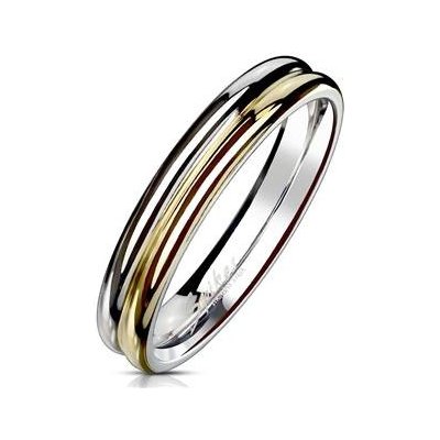 Šperky4U dámský snubní ocelový prsten OPR0098 4 – Zboží Mobilmania