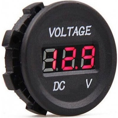 Voltmetr panelový 8-30 V | Zboží Auto