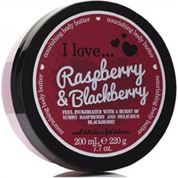 I Love Raspberry & Blackberry tělové máslo 200 ml
