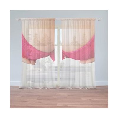Sablio Záclony Ňadra: 2ks 150x250cm – Hledejceny.cz