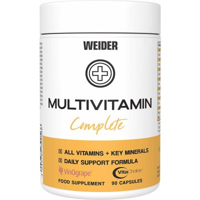Weider Multivitamin Complete 90 kapslí – Hledejceny.cz