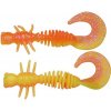 Návnada a nástraha Berkley Powerbait Power Curly Fluor Orange Sunshine Yellow 5,5 cm 10 ks