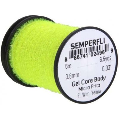 Semperfli Šenylka Gel Core Body Micro Fritz Fl. Wimbledon Yellow 0,8mm – Hledejceny.cz