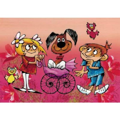 Pohlednice Kubula a Kuba Kubikula 1 – Zboží Dáma