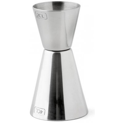 Dvojitá odměrka, nerez, 20 ml, 40 ml - WEIS – Hledejceny.cz