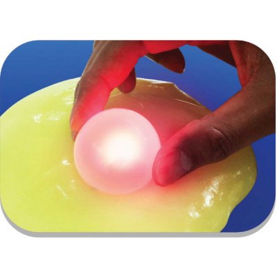 EP Line Slimy Sliz + svítící kulička na baterie LED Světlo různé barv – Zboží Mobilmania