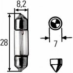 Hella C3W SV7-8 12V 3W | Zboží Auto
