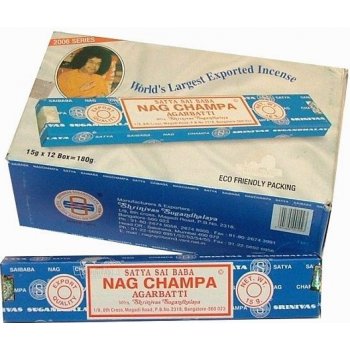 Shrinivas Satya vonné tyčinky Nag Champa 40 g