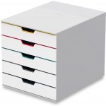 Durable Varicolor zásuvkový box 5 zásuvek 762527 – Hledejceny.cz