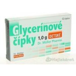 Dr. Müller Glycerinové čípky dětské 1 g 12 ks – Hledejceny.cz