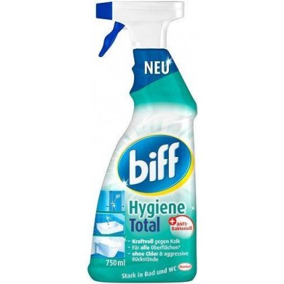 Biff Hygiene Total desinfekční čistič na koupelny a WC 750 ml – Zbozi.Blesk.cz