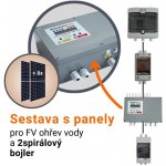 SolarEco solární set pro 2spirálový bojler MPPT DZD1.x AC 3kW PUIT 8x Jinko Solar 440Wp