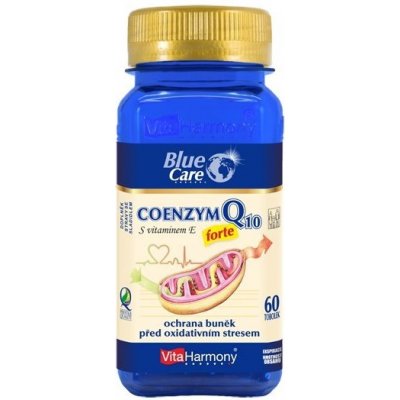 VitaHarmony Coenzym Q10 Forte 60 mg + Vitamin E 15 mg 60 tablet – Hledejceny.cz